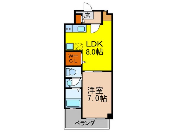 石塚ハイムの物件間取画像